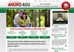 andro400 website screenshot