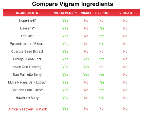 vigram  ingredients